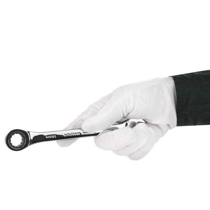 آچار یک سر تخت یک سر جغجغه ای کد RHT0049 سایز 14 میلی متر