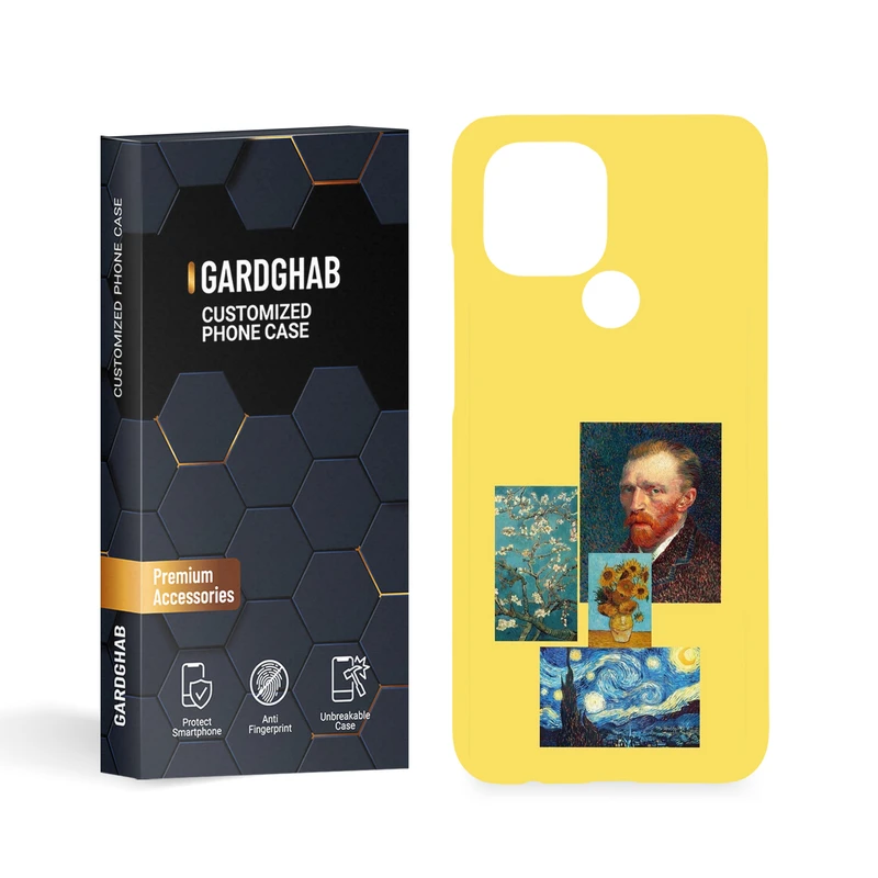 کاور گارد قاب مدل هنری مناسب برای گوشی موبایل شیائومی Redmi A1 Plus / A2 Plus / Poco C50 / Poco C51