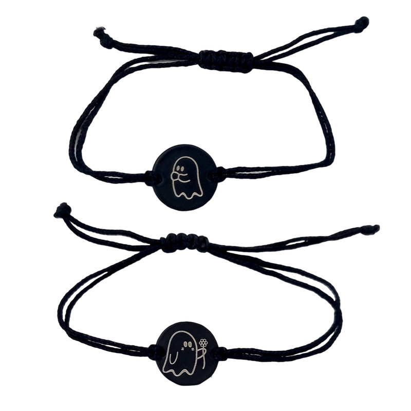 دستبند مدل ست دوستی روح و گل بسته 2 عددی دستبند مدل ست دوستی روح و گل بسته 2 عددی