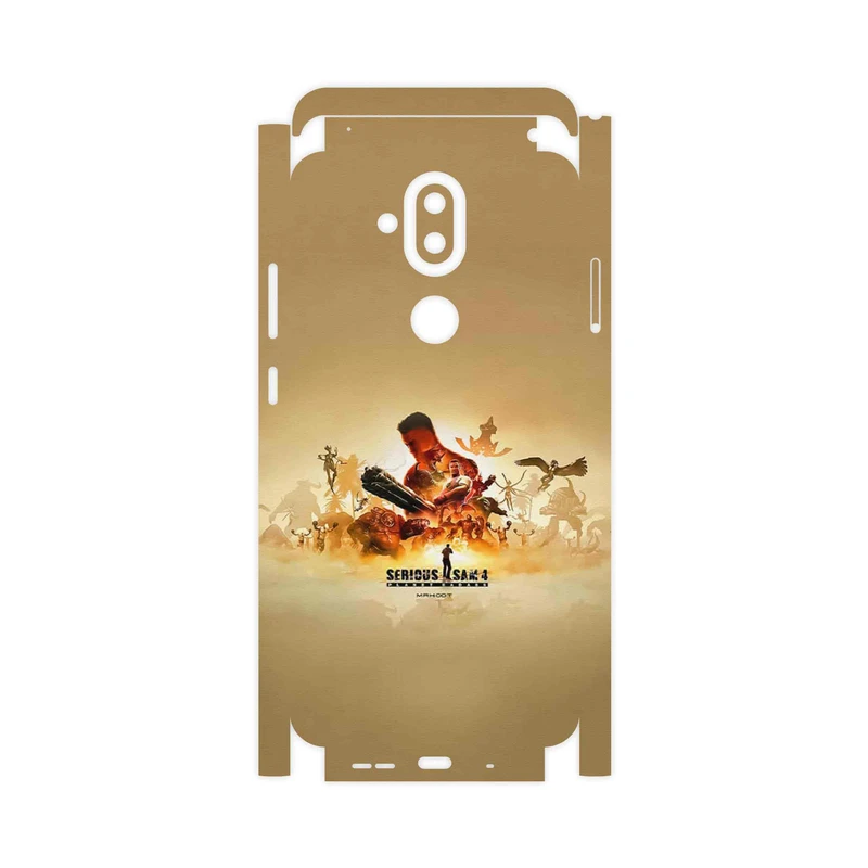 برچسب پوششی ماهوت مدل Serious Sam Game Series-FullSkin مناسب برای گوشی موبایل نوکیا 8.1
