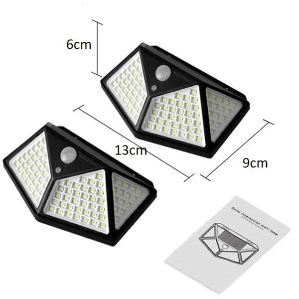 چراغ خورشیدی سنسور دار مدل KT-114