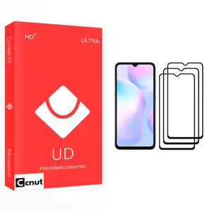 Coconut UD Glass Screen Protector For Xiaomi Redmi 9A Pack Of 3