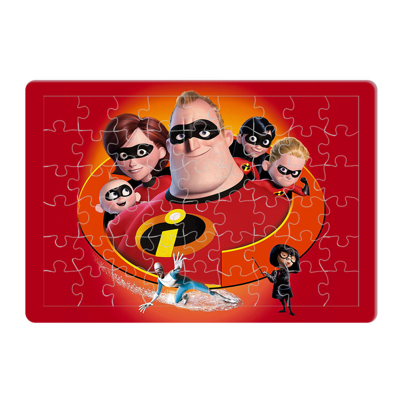 پازل 54 تکه هومرو مدل PL590 طرح انیمیشن شگفت‌انگیزان