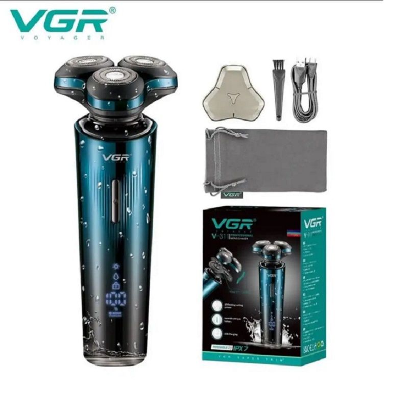 ماشین اصلاح موی صورت وی جی ار مدل V-311 -  - 3