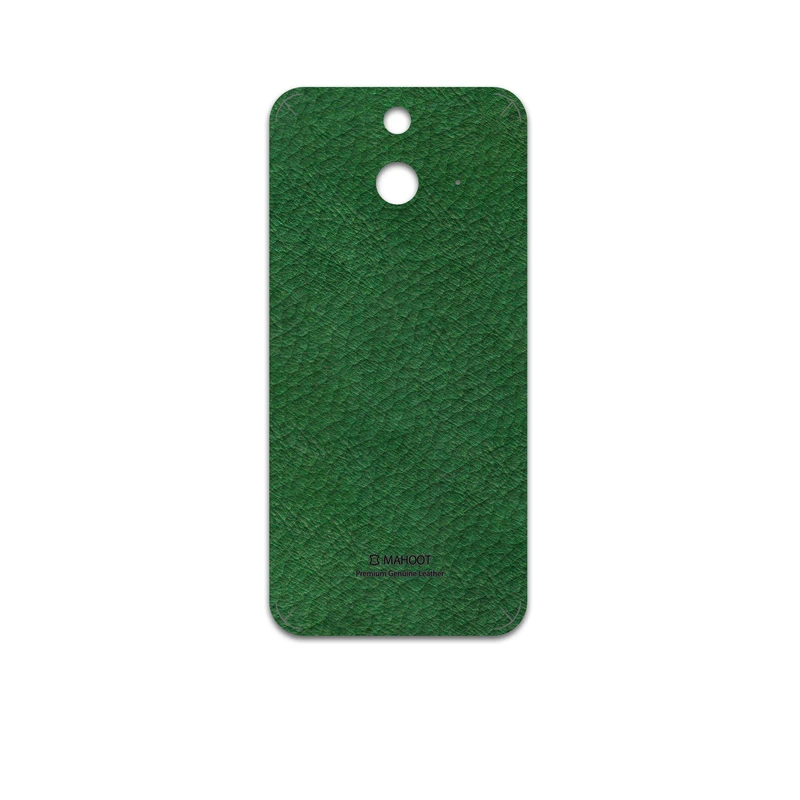 برچسب پوششی ماهوت مدل Green-Leather مناسب برای گوشی موبایل اچ تی سی One E8
