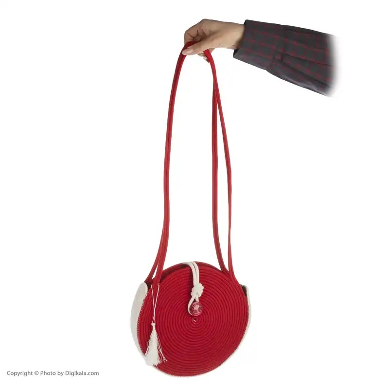 کیف رودوشی زنانه مدل قیطان دوزی