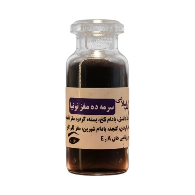 سرمه چشم توتیا مدل ده مغز رنگ مشکی