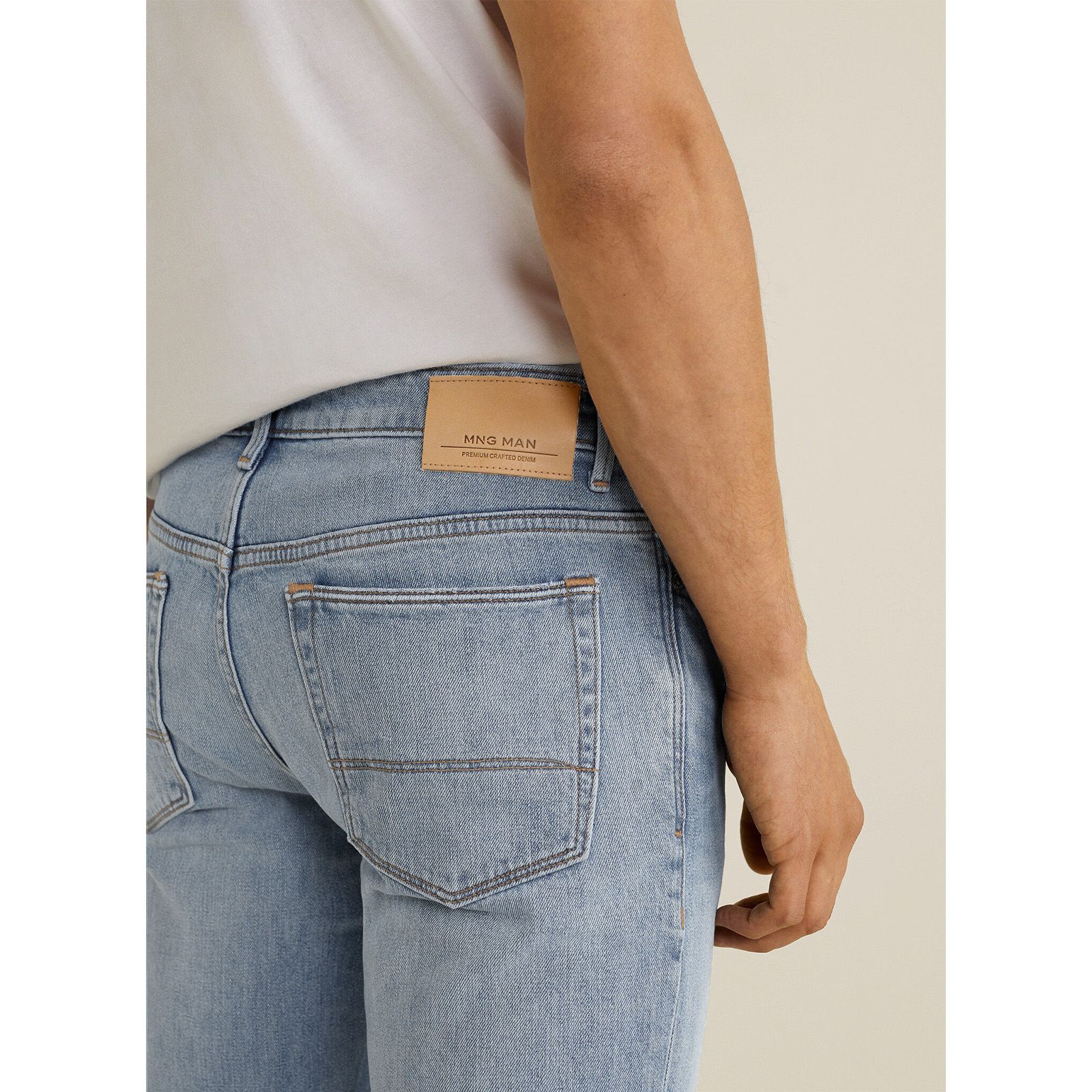 شلوار جین مردانه مانگو مدل LB606TIM -  - 7