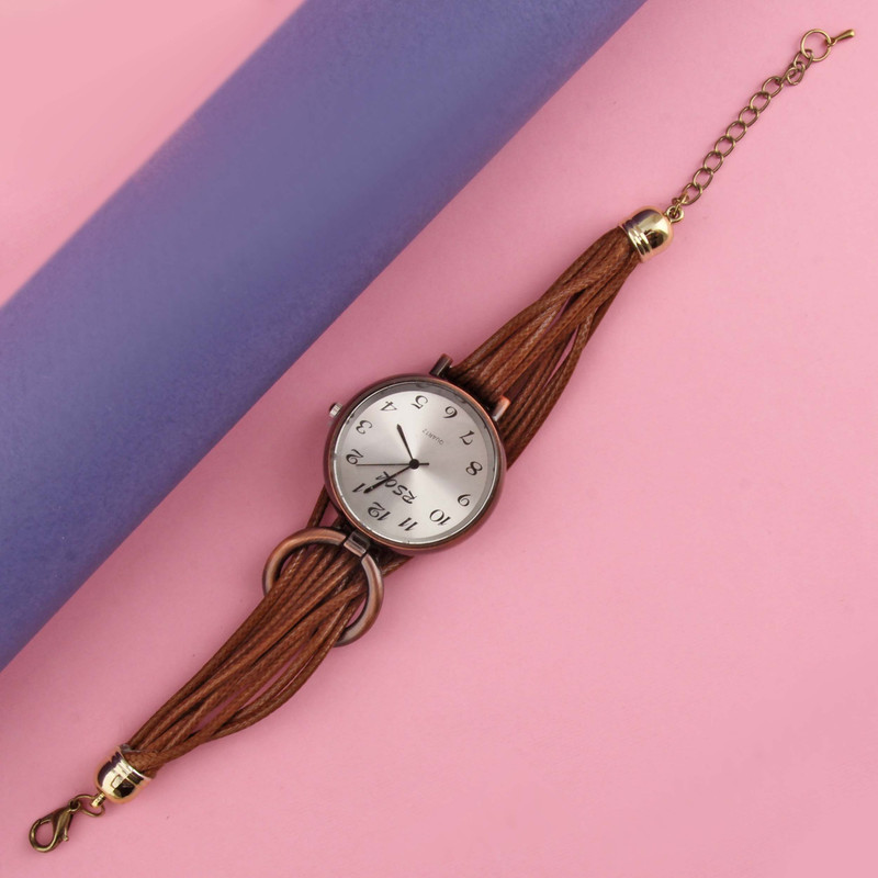 ساعت مچی عقربه ای دخترانه مدل فانتزی زیبا کد WHW_205 ساعت مچی عقربه ای دخترانه مدل فانتزی زیبا کد WHW_205