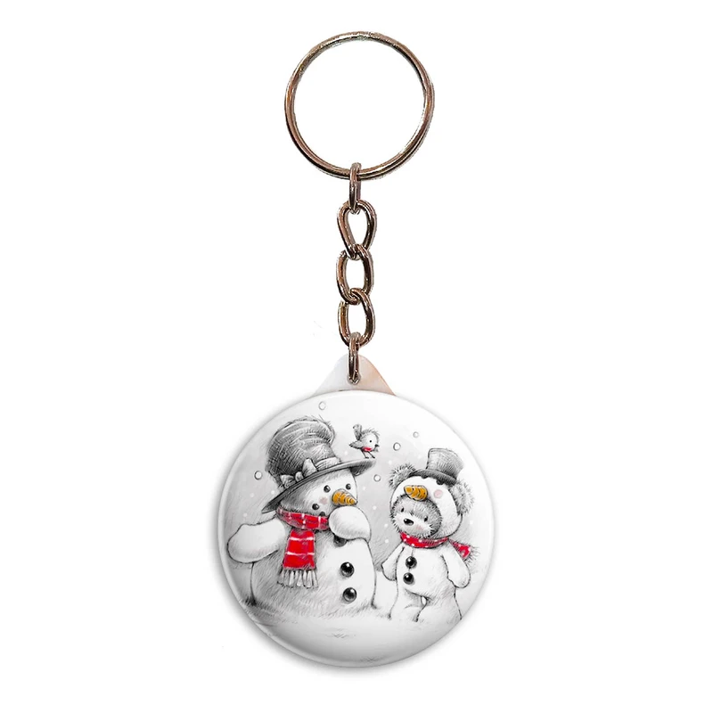 جاکلیدی پرمانه طرح snowman کد pmy.25536