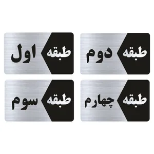 تابلو راهنما طرح طبقات مدل GNS804 مجموعه 4 عددی