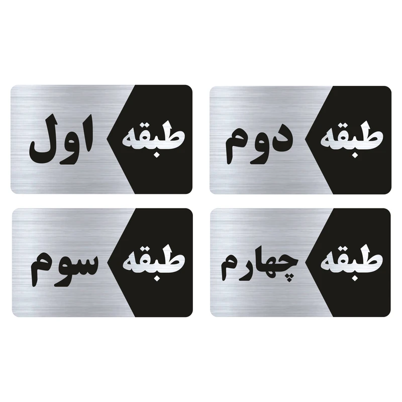 تابلو راهنما طرح طبقات مدل GNS804 مجموعه 4 عددی