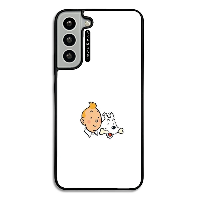 کاور آکام مدل AMC-WSGS22P-TINTIN-3 مناسب برای گوشی موبایل سامسونگ Galaxy S22 Plus