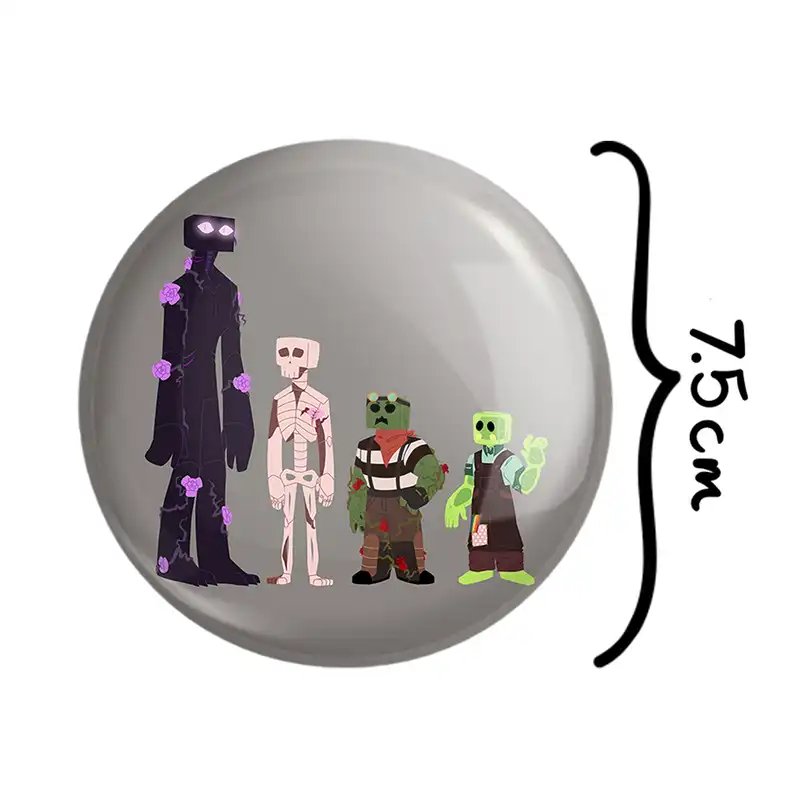 آینه جیبی خندالو مدل بازی ماینکرافت کد 23243