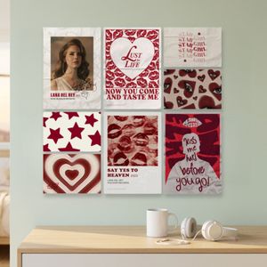 پوستر مدل مجموعه 8 عددی طرح پینترستی کد 10