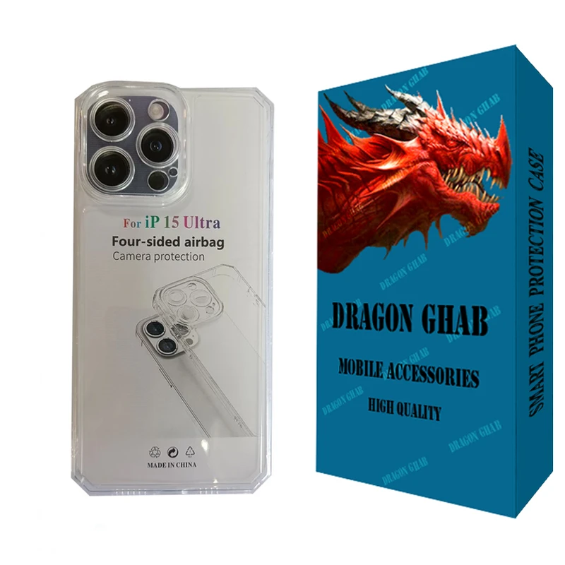 کاور دراگون قاب مدل JELL مناسب برای گوشی موبایل اپل iPhone 15 Pro Max