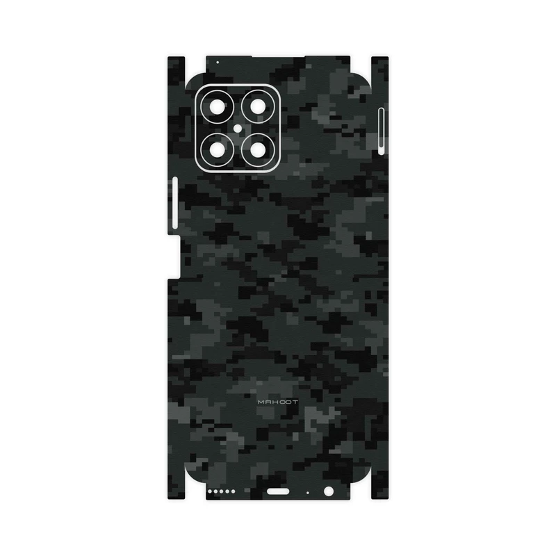 برچسب پوششی ماهوت مدل Night-Army-Pixel-FullSkin مناسب برای گوشی موبایل آنر X8