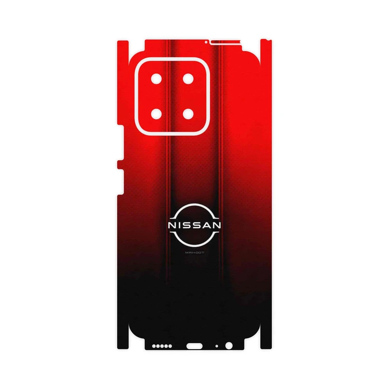 برچسب پوششی ماهوت مدل Nissan_Logo-FullSkin مناسب برای گوشی موبایل آنر X5b Plus