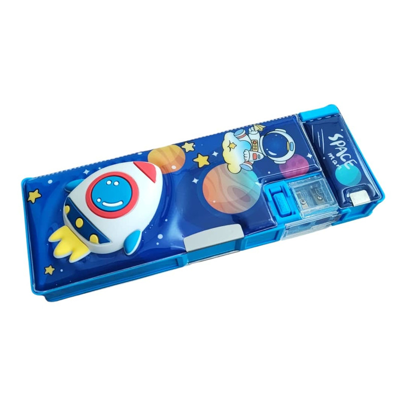 جامدادی مدل مگنتی اسکویشی دار طرح فضانورد