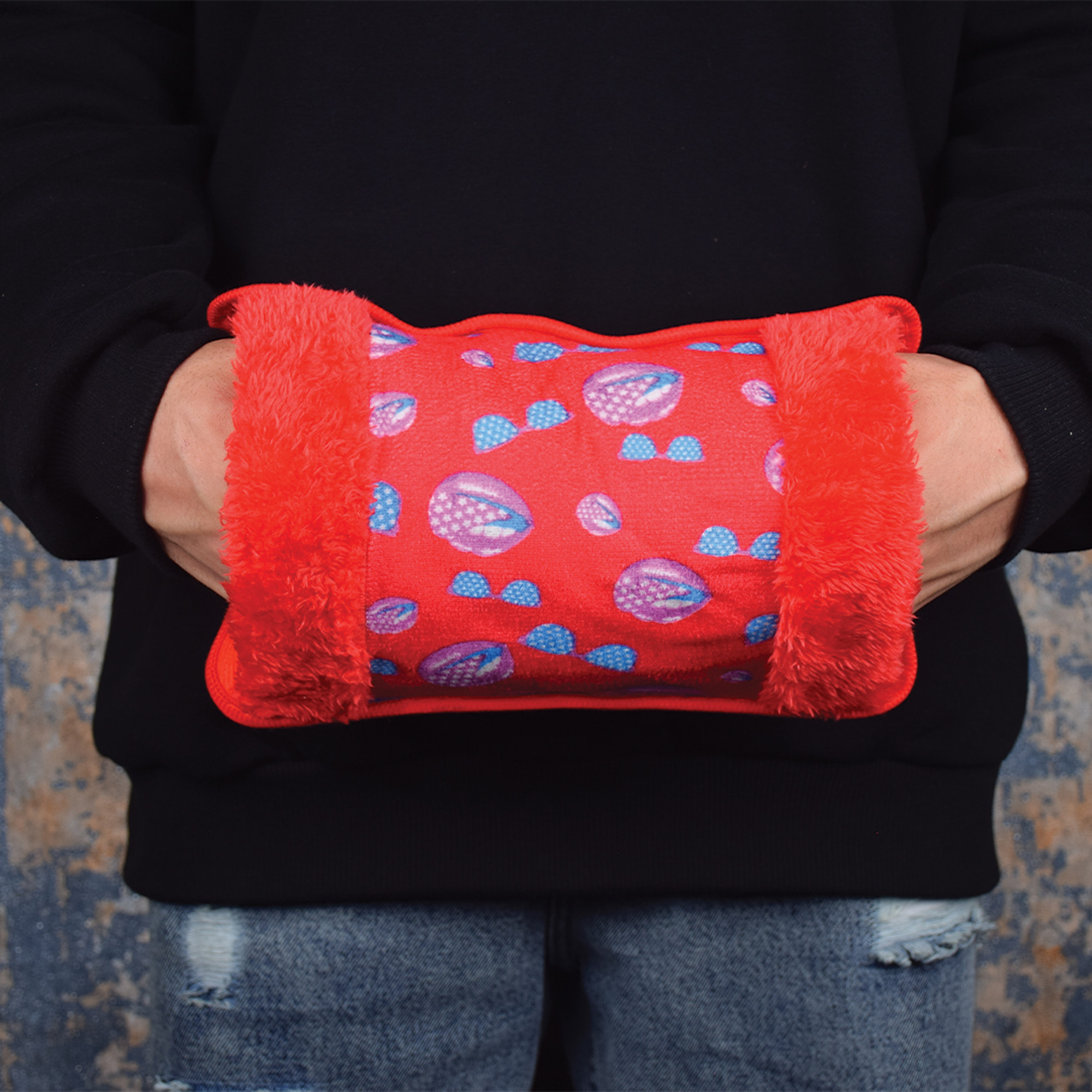 کیسه آب گرم برقی مدل Novita طرح عینک