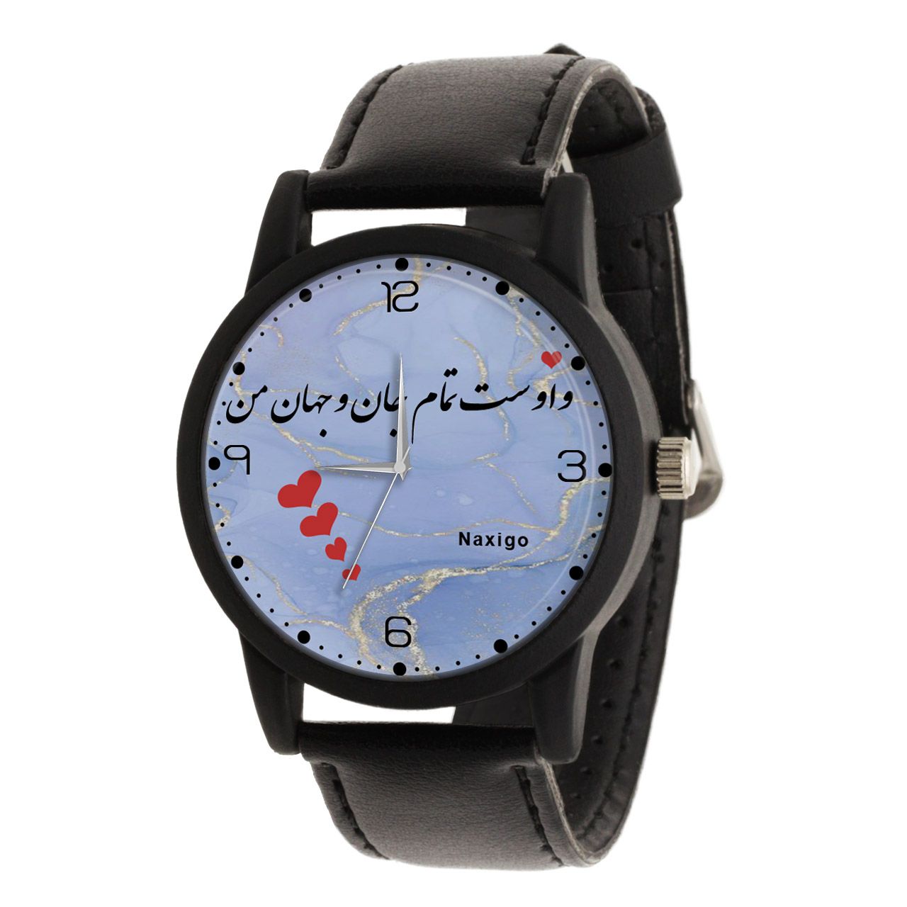 ساعت مچی عقربه ای ناکسیگو مدل و اوست تمام جان و جهان من کد LF11725 -  - 1