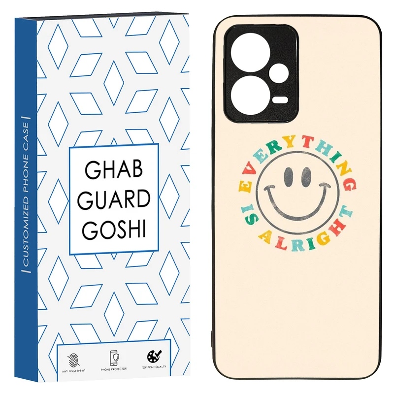 کاور قاب گارد گوشی طرح خوشحال کد TPU-247 مناسب برای گوشی موبایل شیائومی Redmi Note 12 5G / Poco X5 5G