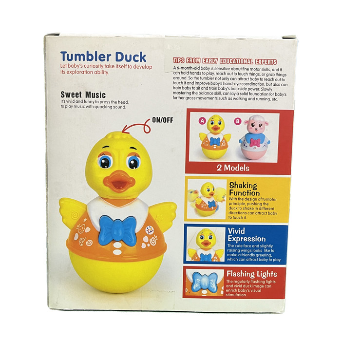 بازی آموزشی هولی تویز طرح جوجه اردک تعادلی مدل  Tumbler Duck کد 967