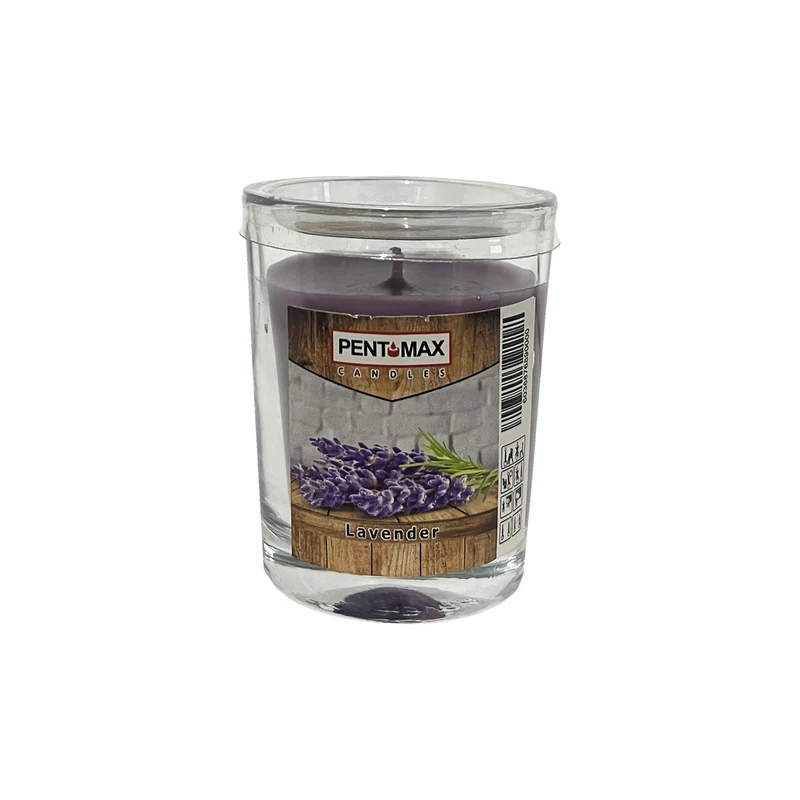 شمع لیوانی پنت مکس مدل عطری اسطوخودوس Lavender_1 