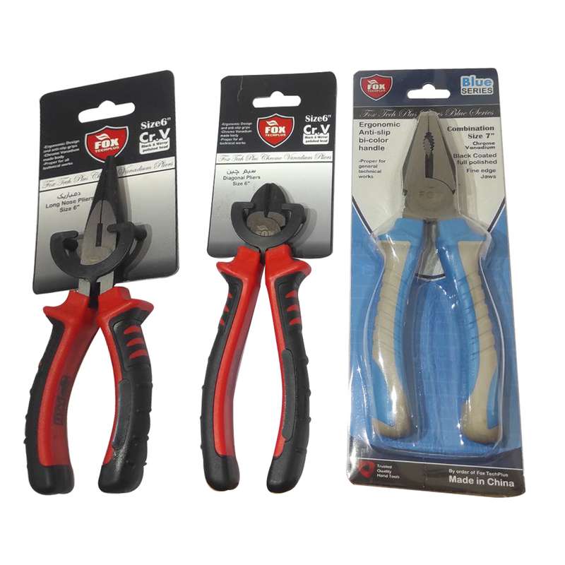 انبر فاکس  مدل F-3 مجموعه 3 عددی