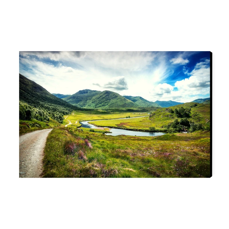 تابلو شاسی عرش مدل فانتزی منظره دشت کد As4832