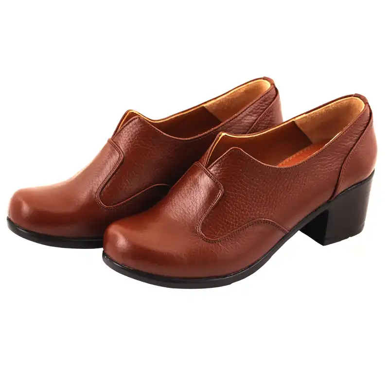 کفش زنانه چرم بارز کد DK32.1as