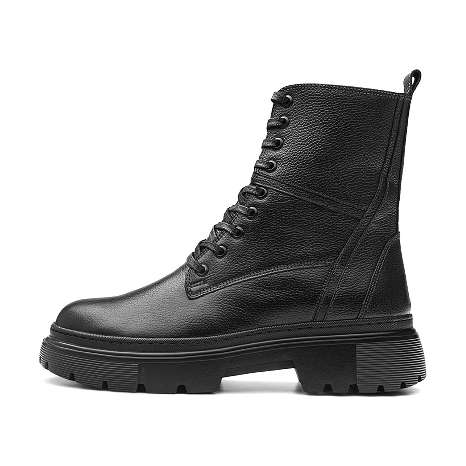 نیم بوت زنانه نوین چرم مدل WS3726 -  - 3