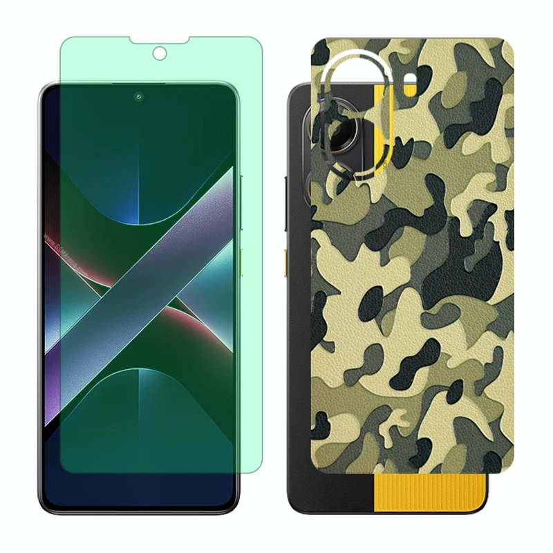 محافظ صفحه نمایش گرین لایت گلس مدل Together مناسب برای گوشی موبایل شیائومی Poco X7 Pro به همراه برچسب پوششی