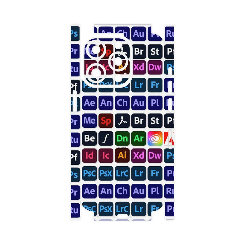 برچسب پوششی ماهوت مدل Adobe-FullSkin مناسب برای گوشی موبایل اپل iPhone 15 Pro