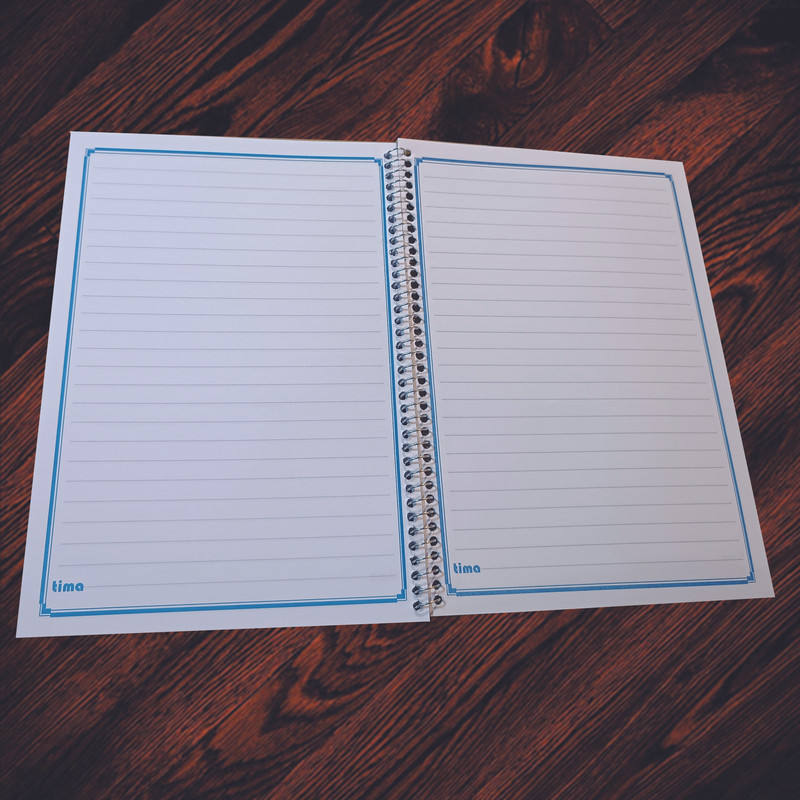 دفتر مشق 50 برگ تیما مدل FONIX مجموعه 12 عددی