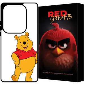  RED GHAB RCHAPN13P Cover For Xiaomi Redmi Note 13 Pro 4G / Poco M6 Pro 4G