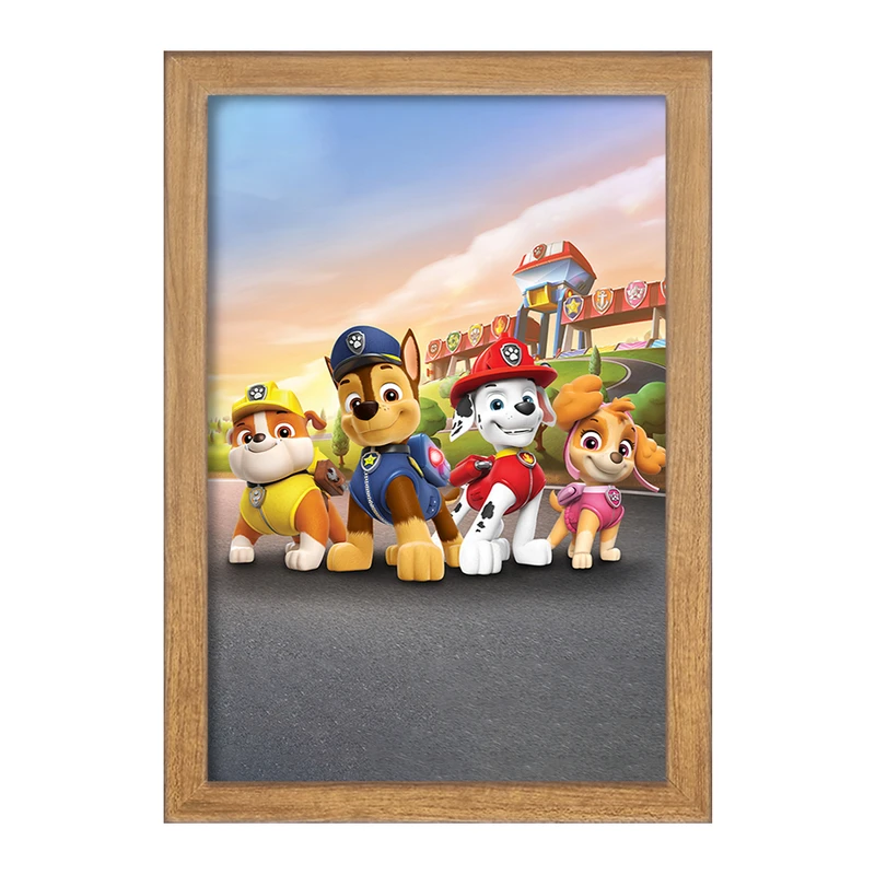 تابلو خندالو مدل انیمیشن سگ های نگهبان کد 26942