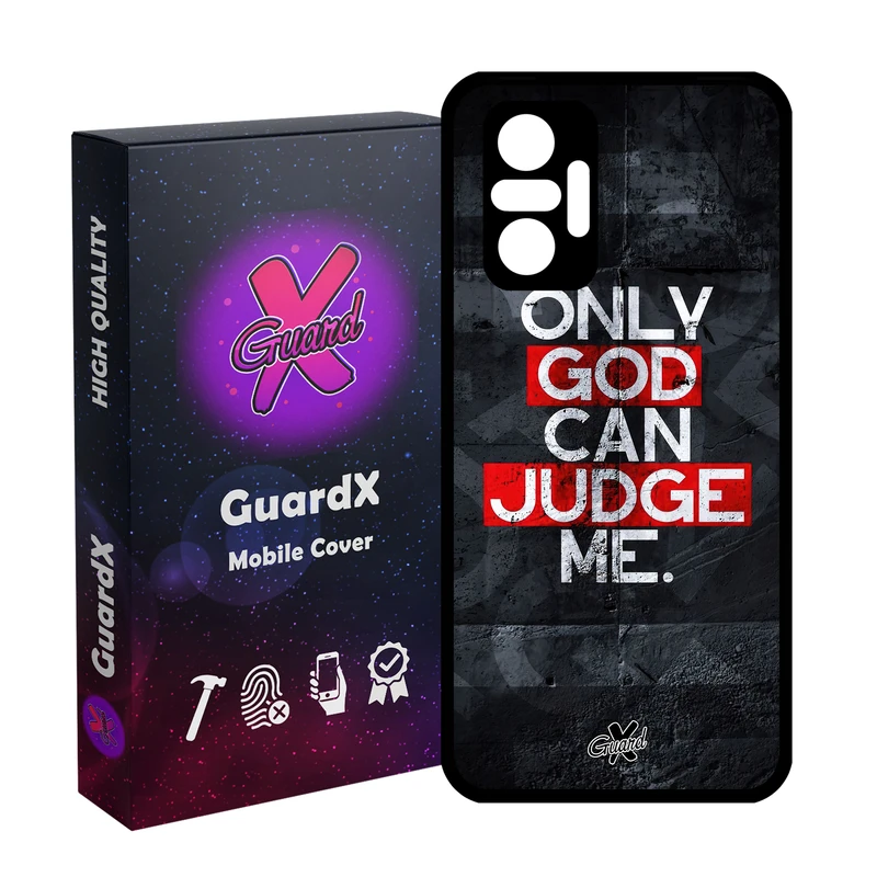 کاور گارد ایکس طرح Text مدل Glass10483 مناسب برای گوشی موبایل شیائومی Redmi Note 10 Pro/Note 10 Pro Max