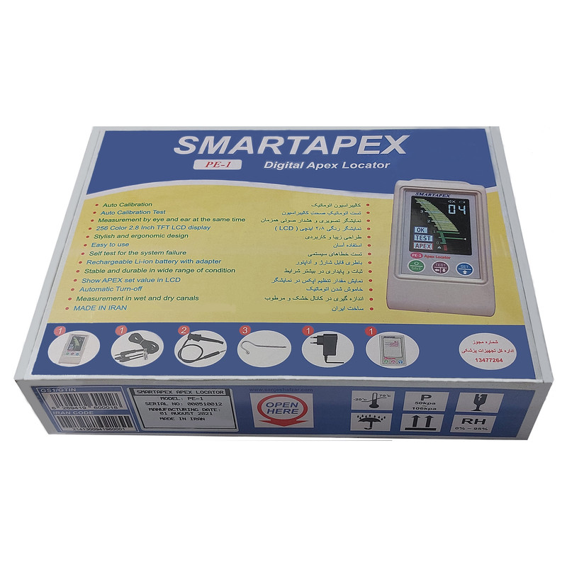 اپکس فایندر ریشه یاب هوشمند دندان مدل SMARTAPEX PE-1 کد SATT01