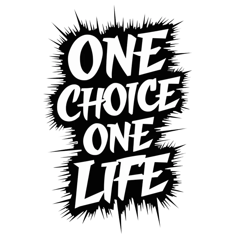 استیکر پارچه و لباس پاد آفرین مدل انگیزشی کد S989