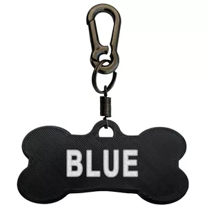 پلاک شناسایی سگ مدل BLUE