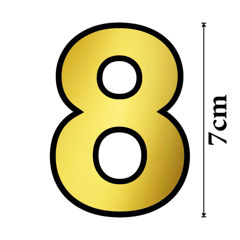 تابلو نشانگر کازیوه طرح پلاک واحد شماره 8 کد B-G 08