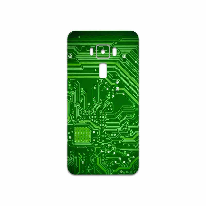 برچسب پوششی ماهوت مدل Green Printed Circuit Board مناسب برای گوشی موبایل ایسوس Zenfone 3 Deluxe ZS570KL