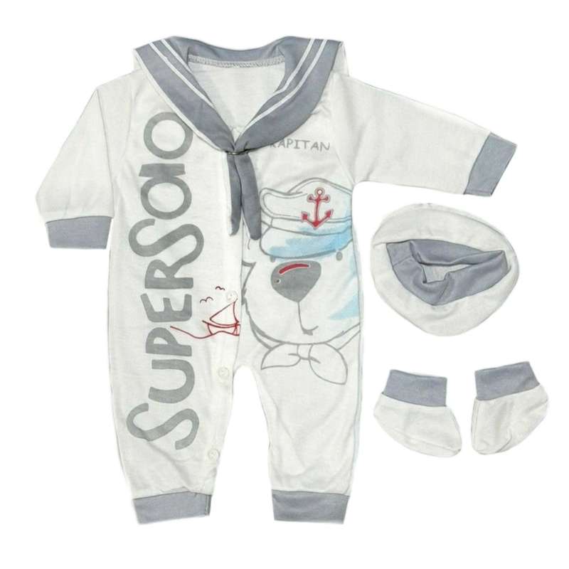 ست 3 تکه لباس نوزادی مدل A56