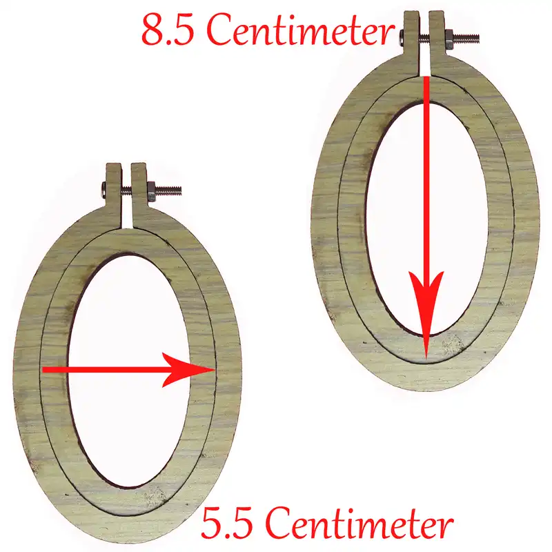 کارگاه گلدوزی مدل مینیاتوری KB8.5Cent بسته 2 عددی