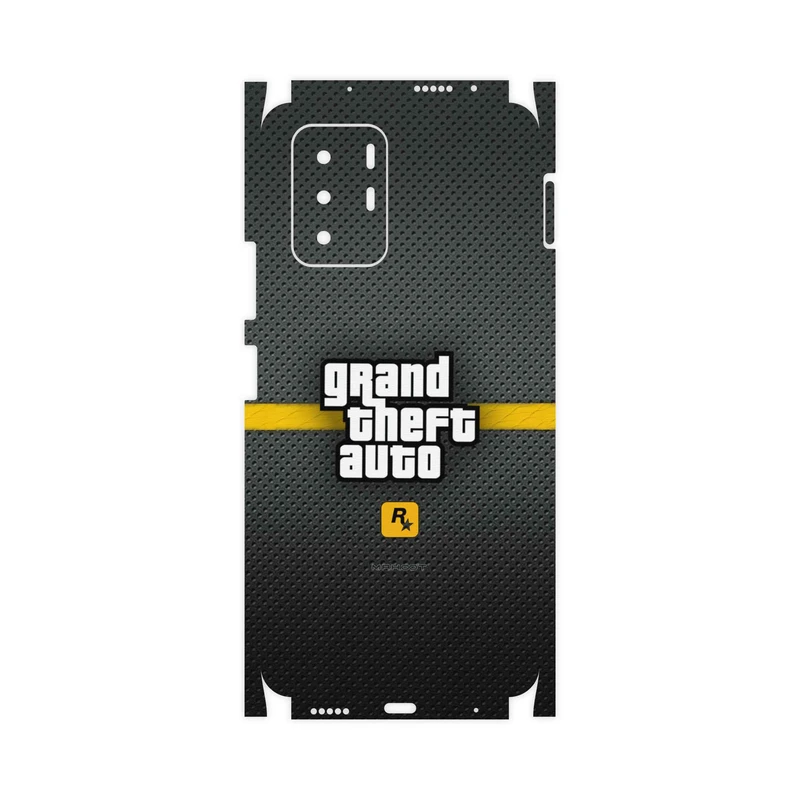 برچسب پوششی ماهوت مدل Gta-Game-FullSkin مناسب برای گوشی موبایل شیائومی Redmi Note 10 Pro (China)