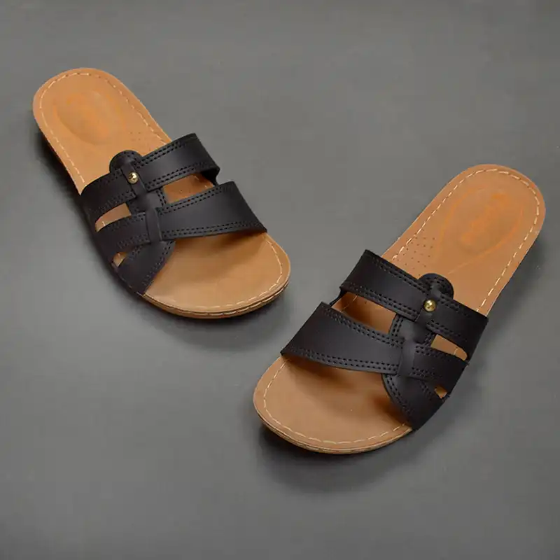 دمپایی زنانه پاپا مدل BK.2823