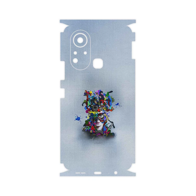 برچسب پوششی ماهوت مدل Collage of surreal Portrait of Women 4-FullSkin مناسب برای گوشی موبایل اینفینیکس Hot 11s