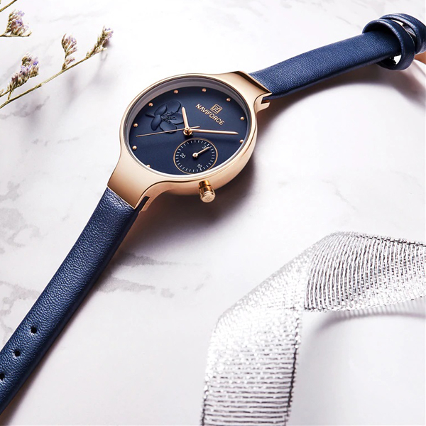 ساعت مچی عقربه ای زنانه نیوی فورس مدل NF5001-rgbebe