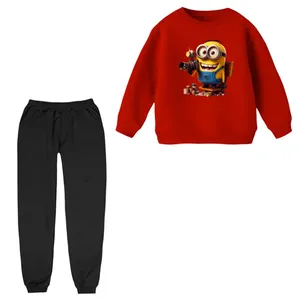 ست سویشرت و شلوار مدل مینیون کد 16